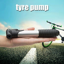 Bicycle Air Pump Mini Portable Aluminum Alloy Bike Cycling Tire Inflator