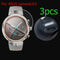 3pc soft Anti-scratch Shockproof Film Screen Protector for ASUS zenwatch3 Watch