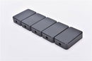 5pcs Electric Plastic Black Waterproof Case Project Junction Box 48*26*15mm  Gw
