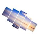 5 Panel Art Oil Paintings Canvas Print Wall Unframed Pictures Decor- Seaside
