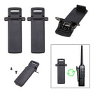 2Pcs Walkie Talkie Spare Part Back Belt Clip for Baofeng 2-way Radio UV5R F Q9S9