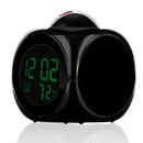 New Fashion Attention Projection Digital Weather LCD Snooze Alarm Clock Pro