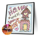 5D DIY Full Round Drill Diamond Drawing Home Cross Stitch Art Craft (QF335)