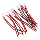 10x Battery Charging Adapter 3.7v Battery Line Wire Socket for RC Drone Part