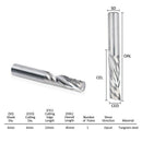 5Pcs Up Down Cut 6MM Spiral Solid Carbide CNC Router Endmill Compression Wo T5A9