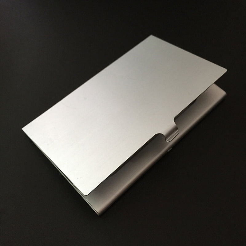 Alloy Case Box Business ID Name Credit Card Holder Cover Namecard Cardcase OZ