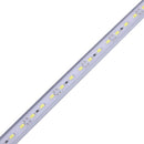 2x 50CM 12V 36 LED 5630 SMD Hard Strip Light Aluminum Shell With End Cap Wh