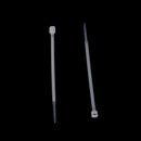 1000 Pcs White Plastic Cable Zip Tie Fasten Wrap 60mm x 2mm I6L5