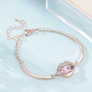 Lips Crystal Bracelet Fashion Chain Bracelets Women Jewelry Holiday Gifts