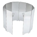10x Plate Aluminum Alloy Folding BBQ Stove Wind Screen Kitchen Burner Accs