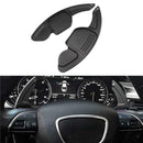 Shift Paddle Shifter Extension fit for Audi A3 A4L A5 A6 A7 A8 S5 Q5 Black