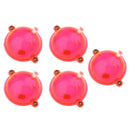5pcs ABS Water Bubble Floats Airlock Fishing Bobbers Buoy Sea Fishing Tackle,