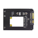 mSATA to SATA Adapter Mini SATA SSD to 2.5 inch SATA III 22-Pin Converter