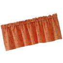 One Set Red Rod Pocket Short Tier Curtains Panels Half Drapes for Bathroom
