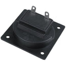 Red Black Push In Type Square Design Speaker Terminal Plate 2Position
