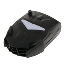 1 Piece Laptop Cooling Fan Vacuum Cooler Auto-Temp Detection Rapid Black