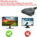 1080P HDMI Port Male to 2 Female 1 In 2 Out Splitter Cable Converter Adapter