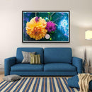 5D DIY Full Drill Diamond Painting Flowers Cross Stitch Embroidery Mosaic