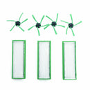 3 Filters 4 Side Brushes Vacuum Cleaner Home Tool For Vorwerk Kobold Vr200 F4B7