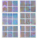 24pcs Nail Art Stickers Waterproof Salon Nail Beauty Trandfer Decoration