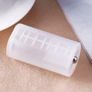 2xAA to D Size Plastic Battery Adaptor Holder Switcher Case Box Converter