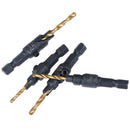 4Pcs HSS Countersink Drill Bit Set Woodworking Carpentry Tool 6-12