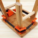 Nylon Multi-Functional Binding Belt Clamp Right Polygons Angle Frame Clip