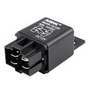 DC 12V 40A 4 Terminal SPDT Relay for Car Black E8O8