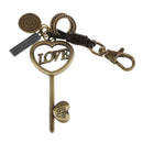 New Creative Love/ Best Wishes Gifts Metal Key Ring Keychain Charm Pendants