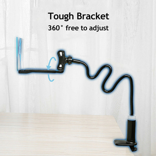 Mobile Phone Video Screen Magnifier Rack Projection Bracket (8 inch Black)
