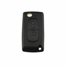 2 Buttons Car Flip Remote key 433mhz HU83 PCF7941 For Citroen For Peugeot E O6M8