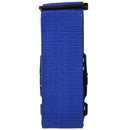 Plastic Release Buckle Adjustable Luggage Strap Belt Black Blue