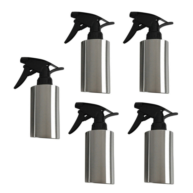 5pcs Plant Water Mist Trigger, Watering Can, Stainless Steel Spray Bottle,
