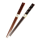 2 Pairs Japanese Chopsticks Wood Non-Slip-Sushi Chop Sticks Sets Chinese QTX