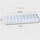 1Pc White Battery Case For 10x18650 Battery Holder Protective Box