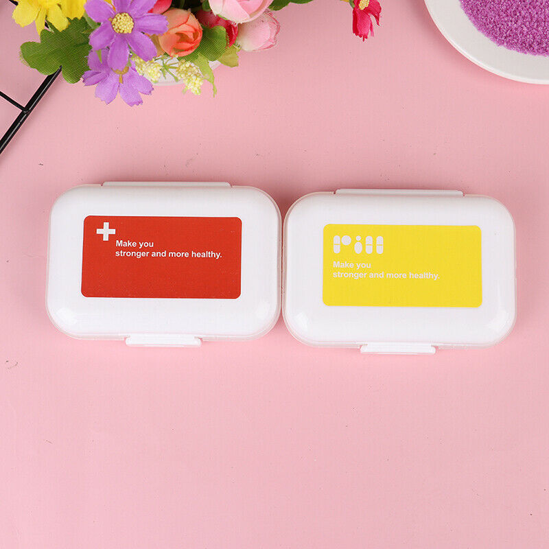 Portable 8-grid Small Pill Box Medicine Organiser Travel Storage Dispenser C Nw