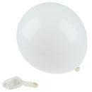 Plain White 12 Inches Helium Quality Latex Balloons - Pack of 100