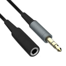 Universal 3.5mm Audio Jack to 3.5mm Female Port Extender Adapter Cable