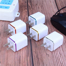US Plug dual USB 2.1A/1A home wall power charger adapter for phon C Hn