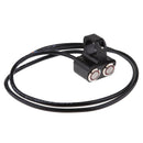 25mm Handlebar Motorcycle Dual Button Headlight Hazard Brake Light Switch Red