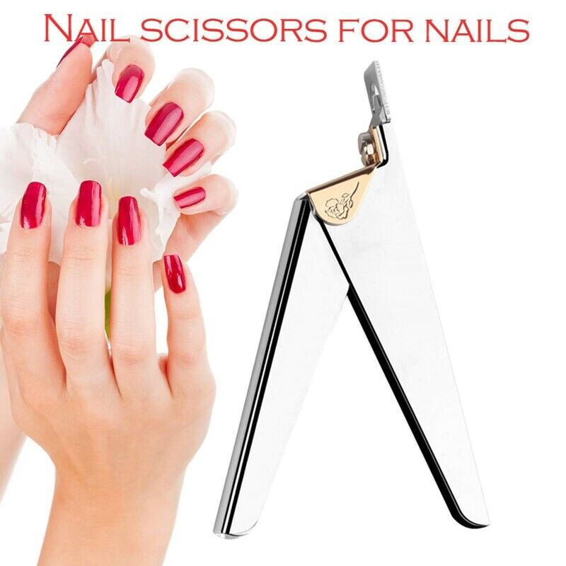 Nail Art Nail Cutter Manicure Cutter Clipper Acrylic Gel False Nail Tip Cli K9J8