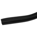 100 Ft. 3/4 inch Split Wire Loom Conduit Polyethylene Tubing Black Color Sl