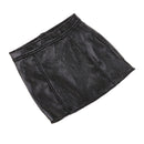 1/6 PU Leather Skirt Clothing for 12'' HT  Kumik CY CG Girl Body Black