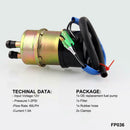 8mm In/Outlet Electrical Fuel Pump Engine Direct Replacement for Mule 2001-2003