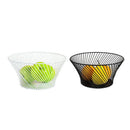 Nordic Modern Minimalist Iron Art Fruit Basket Bowl Living Room Snack Plate X8P5