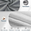 Flannel USB Electric Blanket Heated Shawl Throw Washable 100x70cm Warm