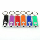 5Pcs Bright LED Camping Light Keyring Torch Key Chain Ring Lam Dlxq Flashli K4Y8