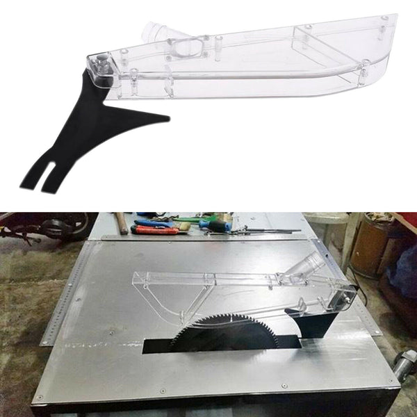 Clear Plastic Protective Table Saw Cover Guard Security Shell for 7-12" Saw