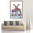DIY Giraffe Diamond Painting 5D Cross Stitch Embroid Rhinestones Kits Decor