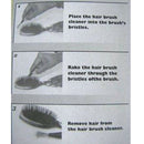 Comb Hair Brush Cleaner Cleaning Remover Embedded Tool Plastic Random Color A